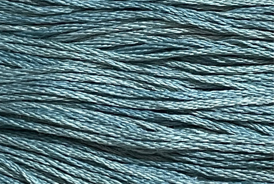 New Color! Winnie B Blue - Weeks Dye Works - Floss, Thread & Floss, Thread & Floss, The Crafty Grimalkin - A Cross Stitch Store