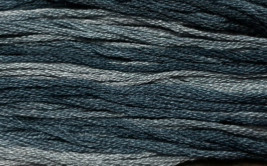 Distressed Denim - Gentle Arts Cotton Thread - 5 yard Skein - Cross Stitch Floss, Thread & Floss, Thread & Floss, The Crafty Grimalkin - A Cross Stitch Store