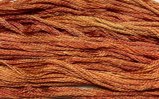 Terra Cotta - Gentle Arts Cotton Thread - 5 yard Skein - Cross Stitch Floss, Thread & Floss, Thread & Floss, The Crafty Grimalkin - A Cross Stitch Store