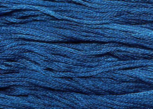 Presidential Blue - Gentle Arts Cotton Thread - 5 yard Skein - Cross Stitch Floss, Thread & Floss, Thread & Floss, The Crafty Grimalkin - A Cross Stitch Store