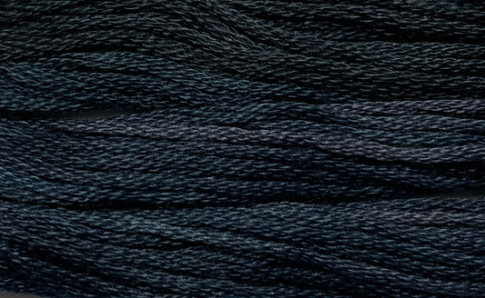 Black Crow - Gentle Arts Cotton Thread - 5 yard Skein - Cross Stitch Floss, Thread & Floss, Thread & Floss, The Crafty Grimalkin - A Cross Stitch Store
