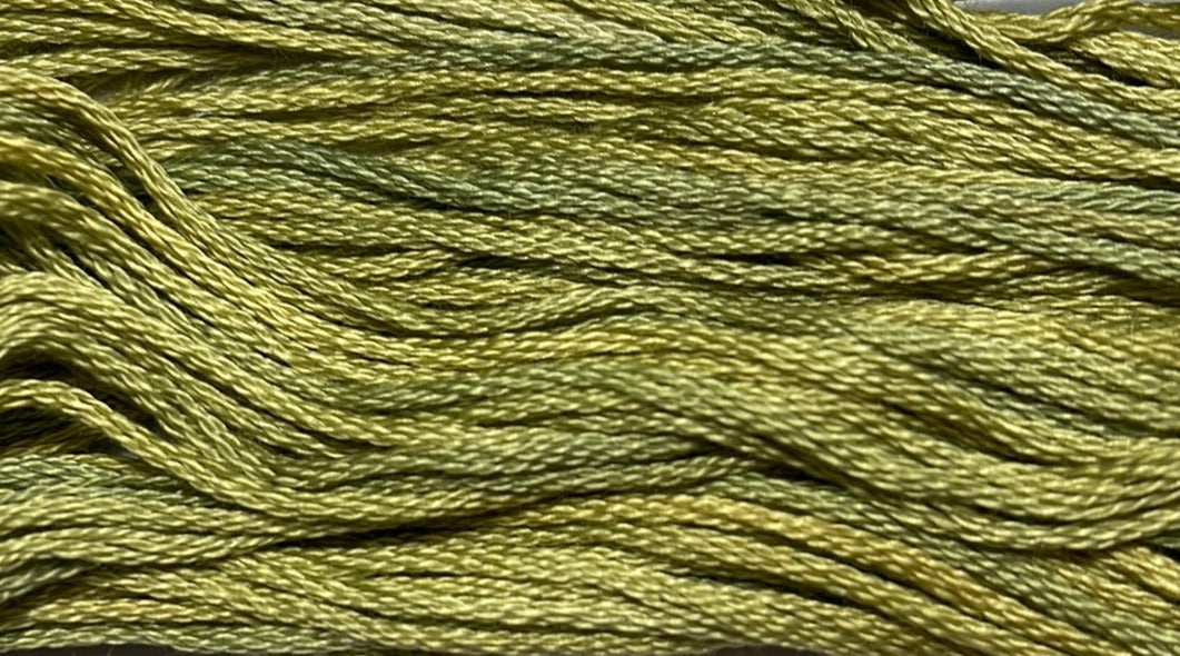 Grasshopper - Gentle Arts Cotton Thread - 5 yard Skein - Cross Stitch Floss, Thread & Floss, Thread & Floss, The Crafty Grimalkin - A Cross Stitch Store