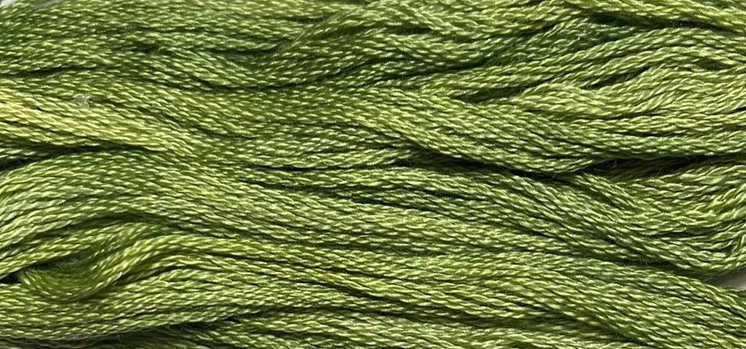 Shutter Green - Gentle Arts Cotton Thread - 5 yard Skein - Cross Stitch Floss, Thread & Floss, Thread & Floss, The Crafty Grimalkin - A Cross Stitch Store