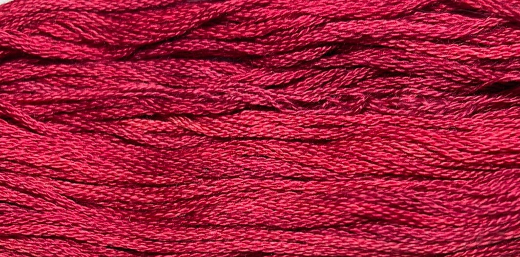 Claret - Gentle Arts Cotton Thread - 5 yard Skein - Cross Stitch Floss, Thread & Floss, Thread & Floss, The Crafty Grimalkin - A Cross Stitch Store