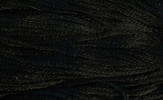 Raven - Gentle Arts Cotton Thread - 5 yard Skein - Cross Stitch Floss, Thread & Floss, Thread & Floss, The Crafty Grimalkin - A Cross Stitch Store