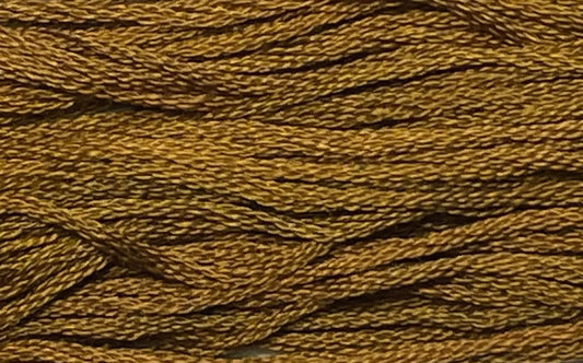 Tarnished Gold - Gentle Arts Cotton Thread - 5 yard Skein - Cross Stitch Floss, Thread & Floss, Thread & Floss, The Crafty Grimalkin - A Cross Stitch Store
