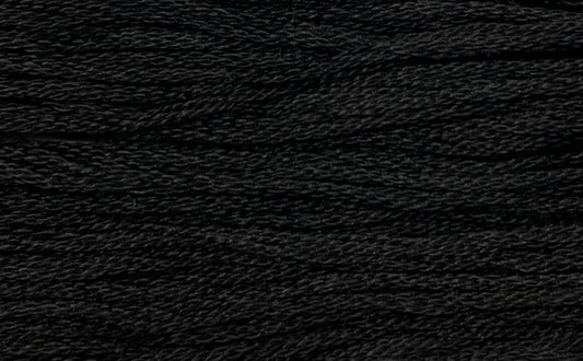 Black Licorice - Gentle Arts Cotton Thread - 5 yard Skein - Cross Stitch Floss, Thread & Floss, Thread & Floss, The Crafty Grimalkin - A Cross Stitch Store