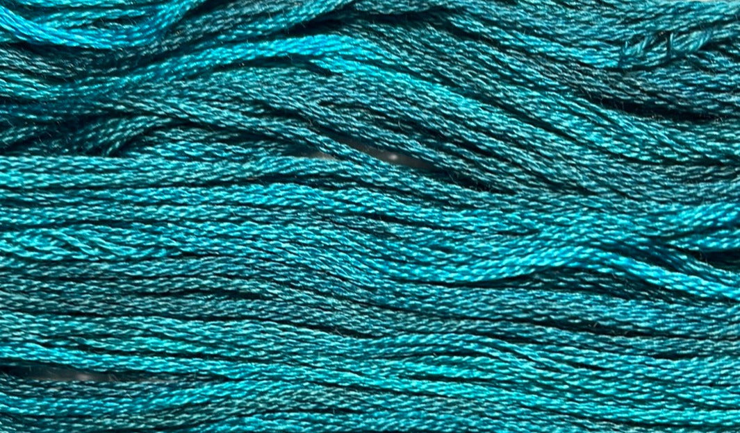 Mediterranean Sea - Gentle Arts Cotton Thread - 5 yard Skein - Cross Stitch Floss, Thread & Floss, Thread & Floss, The Crafty Grimalkin - A Cross Stitch Store