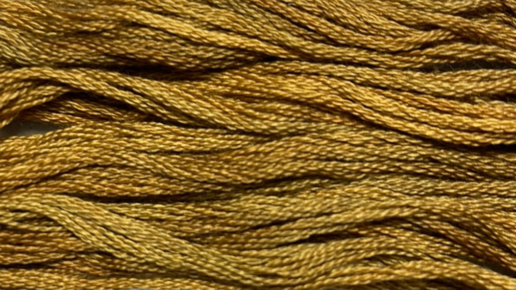 Heirloom Gold - Gentle Arts Cotton Thread - 5 yard Skein - Cross Stitch Floss, Thread & Floss, Thread & Floss, The Crafty Grimalkin - A Cross Stitch Store