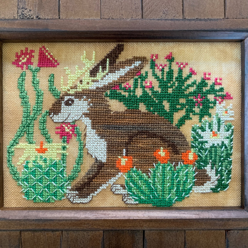 Jackelope's Garden Ingleside Design Company Cross Stitch Pattern
