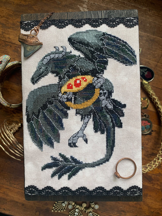 Owl Magnetic Needle Minder by Caterpillar Cross Stitch – The Crafty  Grimalkin - A Cross Stitch Store