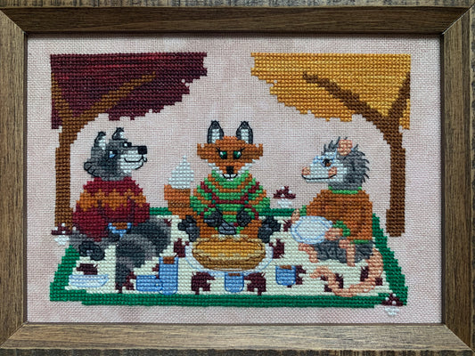 Fall Feast - Ingleside Design Company - Cross Stitch Pattern, Needlecraft Patterns, The Crafty Grimalkin - A Cross Stitch Store