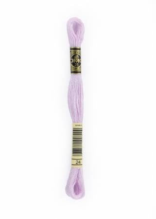 DMC 24 - White Lavender - DMC 6 Strand Embroidery Thread, Thread & Floss, Thread & Floss, The Crafty Grimalkin - A Cross Stitch Store