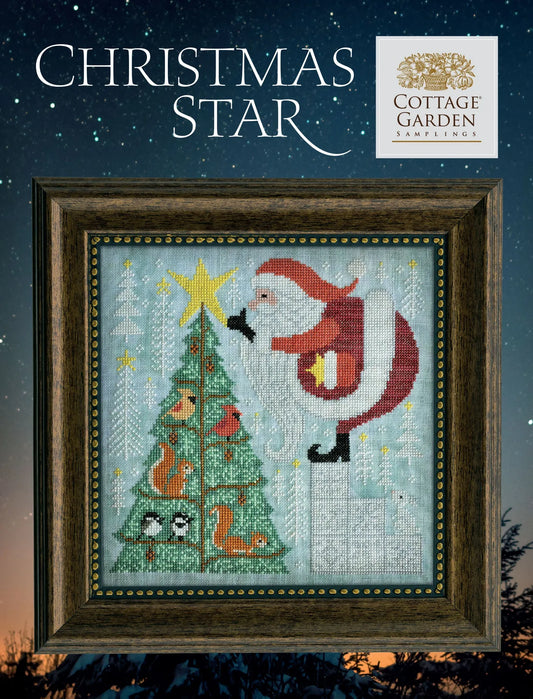 Christmas Star - Cottage Garden Samplings - Cross Stitch Pattern, Needlecraft Patterns, Needlecraft Patterns, The Crafty Grimalkin - A Cross Stitch Store