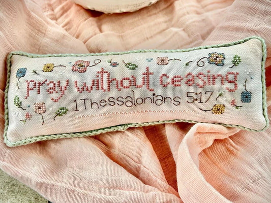 Without Ceasing - Sweet Wing Studio - Cross Stitch Pattern, Needlecraft Patterns, Needlecraft Patterns, The Crafty Grimalkin - A Cross Stitch Store