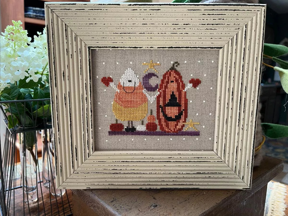 Trick and Treat Amy Bruecken Designs Cross Stitch Pattern The