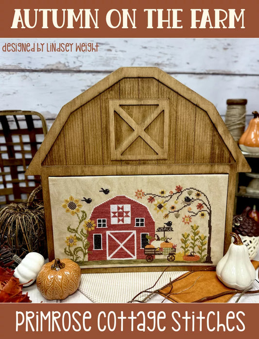 PRE-ORDER Autumn on the Farm - Primrose Cottage Stitches - Cross Stitch Patterns, Needlecraft Patterns, Needlecraft Patterns, The Crafty Grimalkin - A Cross Stitch Store