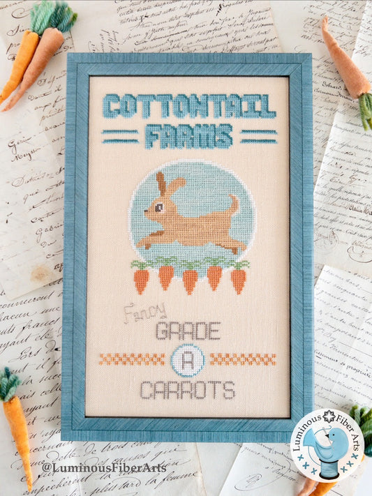 Cottontail Farms - Luminous Fiber Arts - Cross Stitch Pattern