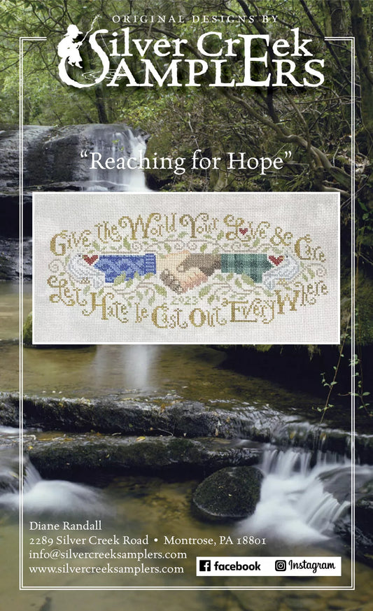 Reaching for Hope - Silver Creek Samplers - Cross Stitch Pattern, Needlecraft Patterns, Needlecraft Patterns, The Crafty Grimalkin - A Cross Stitch Store