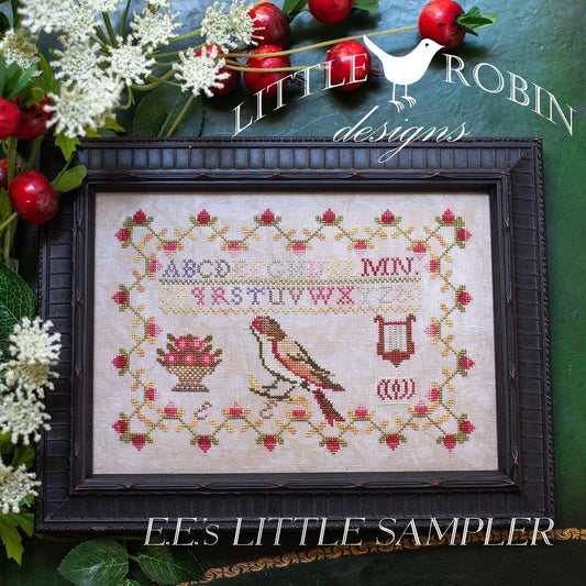 E.E.'s Little Sampler - Little Robin Designs - Cross Stitch Pattern