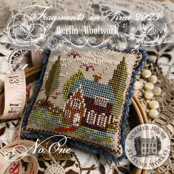 Nashville Market - Fragments in Time 2023 Berlin Woolwork Part 1 - Summer House Stitche Works - Cross Stitch Pattern